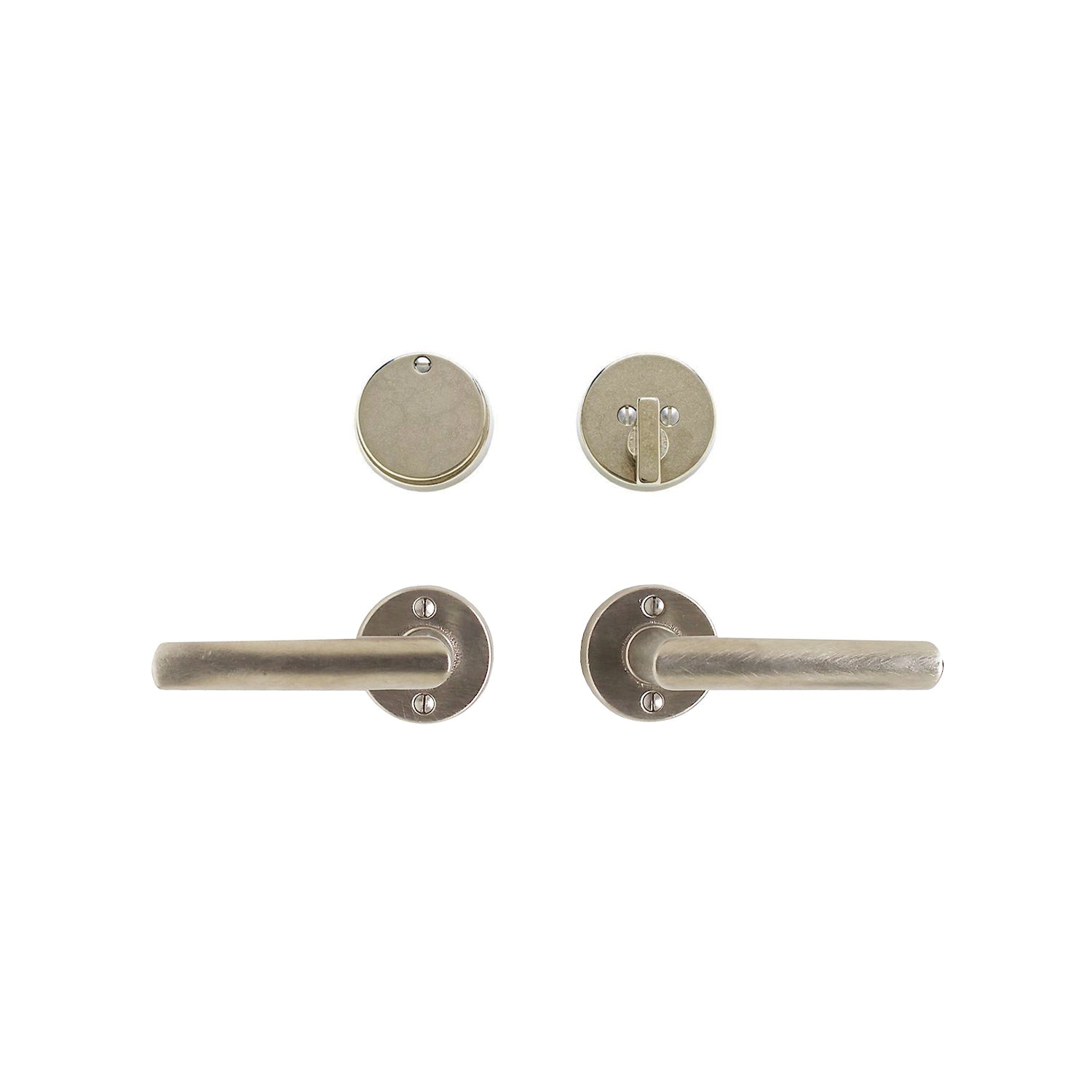 uego de Entrada Metro Redondo 2 1/4" — Rocky Mountain Hardware bronce macizo