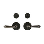 uego de Entrada Metro Redondo 3 1/2" — Rocky Mountain Hardware bronce macizo