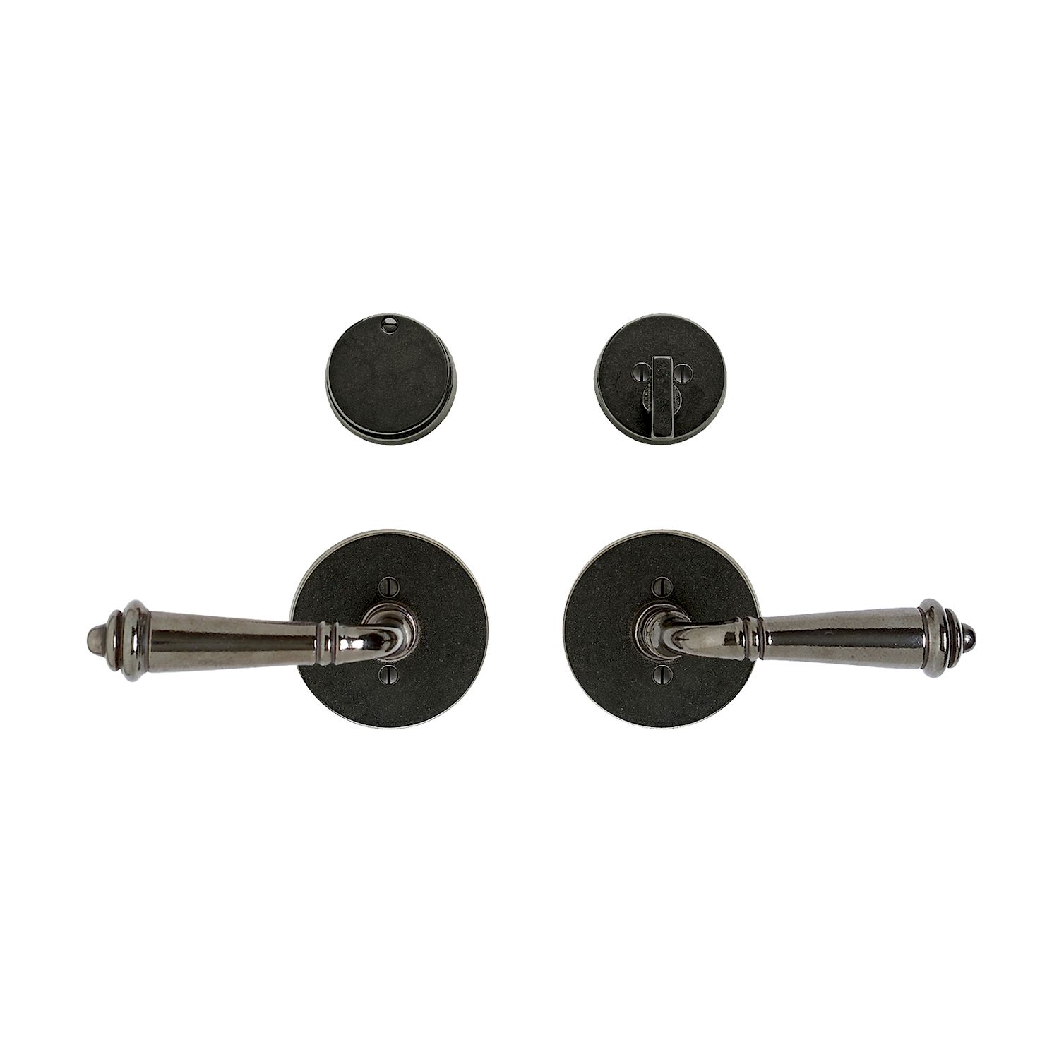 uego de Entrada Metro Redondo 3 1/2" — Rocky Mountain Hardware bronce macizo