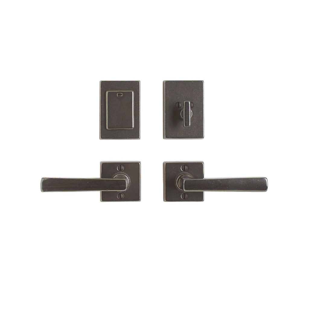 uego de Entrada Metro Cuadrado 2 1/4" — Rocky Mountain Hardware bronce macizo