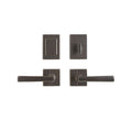 uego de Entrada Metro Cuadrado 2 1/4" — Rocky Mountain Hardware bronce macizo