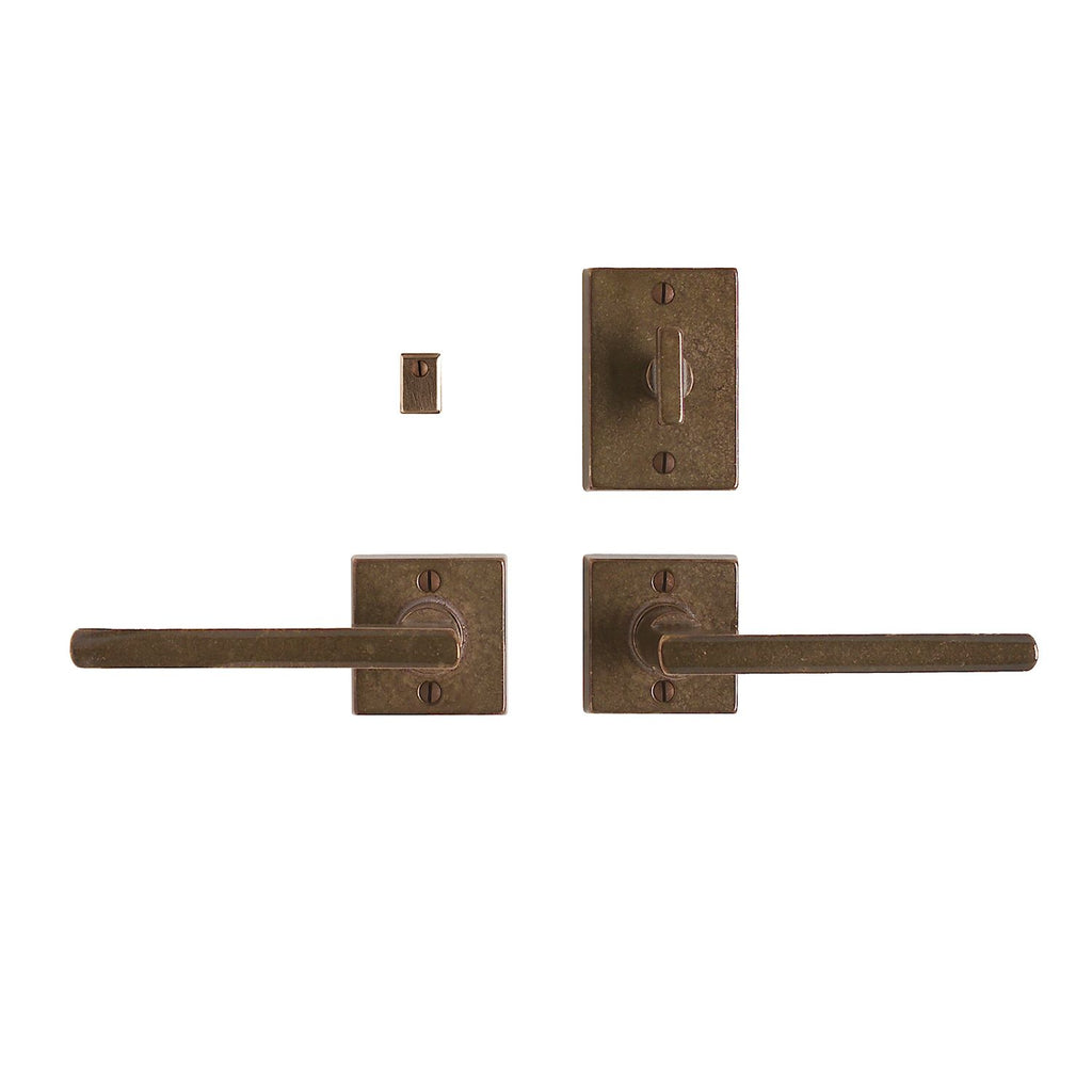 uego Interior Metro Cuadrado 2 1/4" — Rocky Mountain Hardware bronce macizo