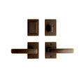 uego de Entrada Metro 2 1/4" x 3 1/4" — Rocky Mountain Hardware bronce macizo