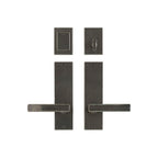 uego de Entrada Metro 2 1/4" x 8" — Rocky Mountain Hardware bronce macizo