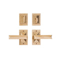 uego de Entrada Mack 2 1/2" x 4 1/2" — Rocky Mountain Hardware bronce macizo