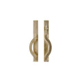 erraje para Puerta Corrediza Metro 1 3/8" x 11" — Rocky Mountain Hardware bronce macizo