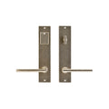 uego de Entrada Metro 2 1/4" x 10" (5 1/2" entre centros) — Rocky Mountain Hardware bronce macizo