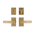 uego de Entrada Metro 2 1/2" x 4 1/2" — Rocky Mountain Hardware bronce macizo