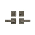 uego de Entrada Trousdale 3" x 3" — Rocky Mountain Hardware bronce macizo