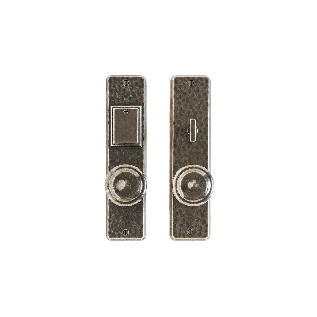 uego de Entrada Hammered 2 1/2" x 10" — Rocky Mountain Hardware bronce macizo