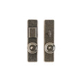 uego de Entrada Hammered 2 1/2" x 10" — Rocky Mountain Hardware bronce macizo