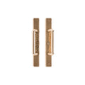 erraje para Puerta Corrediza Hammered 1 3/4" x 13" — Rocky Mountain Hardware bronce macizo