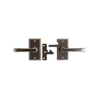 erraje para Portón Stepped 2 1/2" x 4 1/2" — Rocky Mountain Hardware bronce macizo