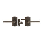 erraje para Portón Convex 2 1/2" x 4 1/2" — Rocky Mountain Hardware bronce macizo