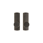 uego Interior Convex 2 1/2" x 8" — Rocky Mountain Hardware bronce macizo
