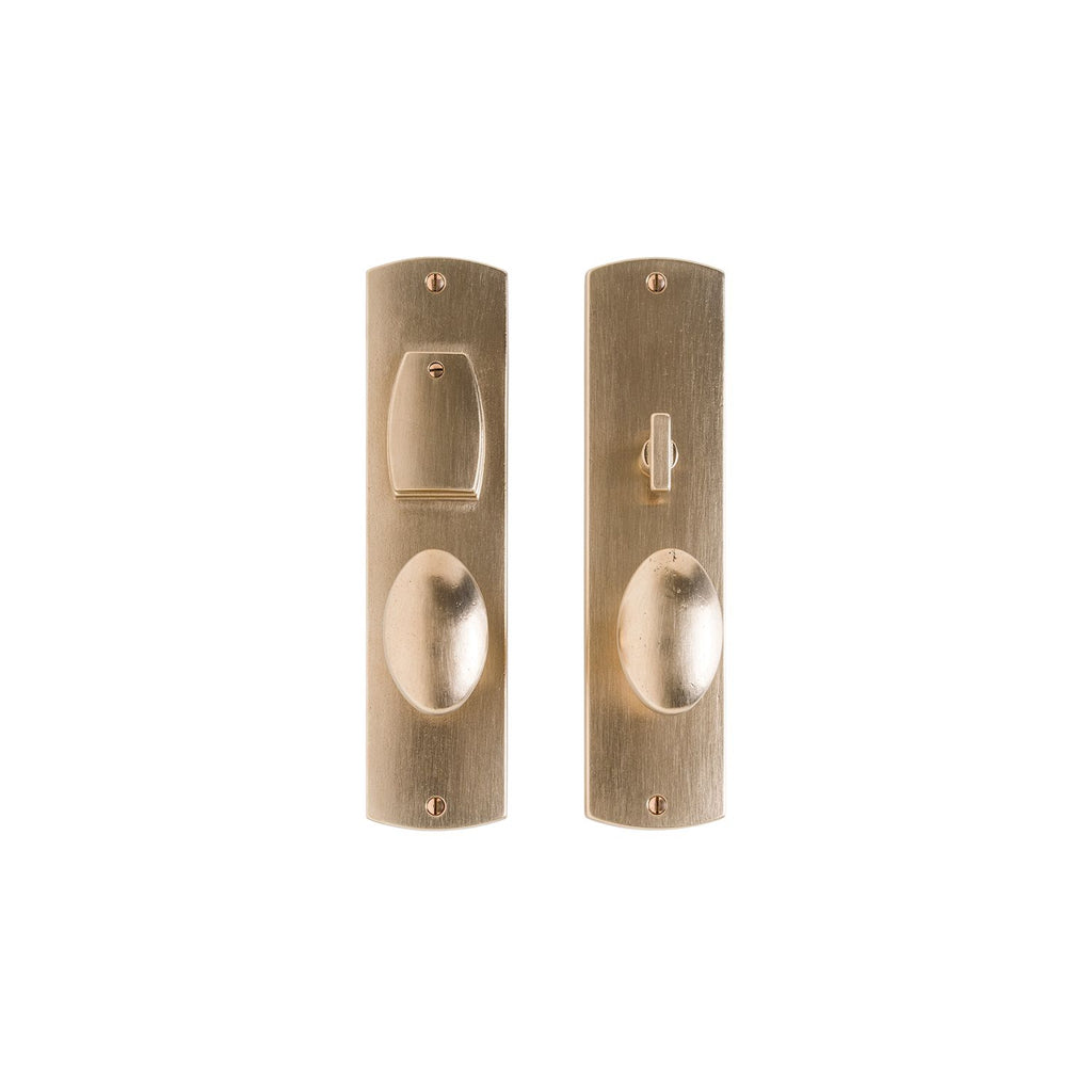 uego de Entrada Convex 2 1/2" x 10" — Rocky Mountain Hardware bronce macizo