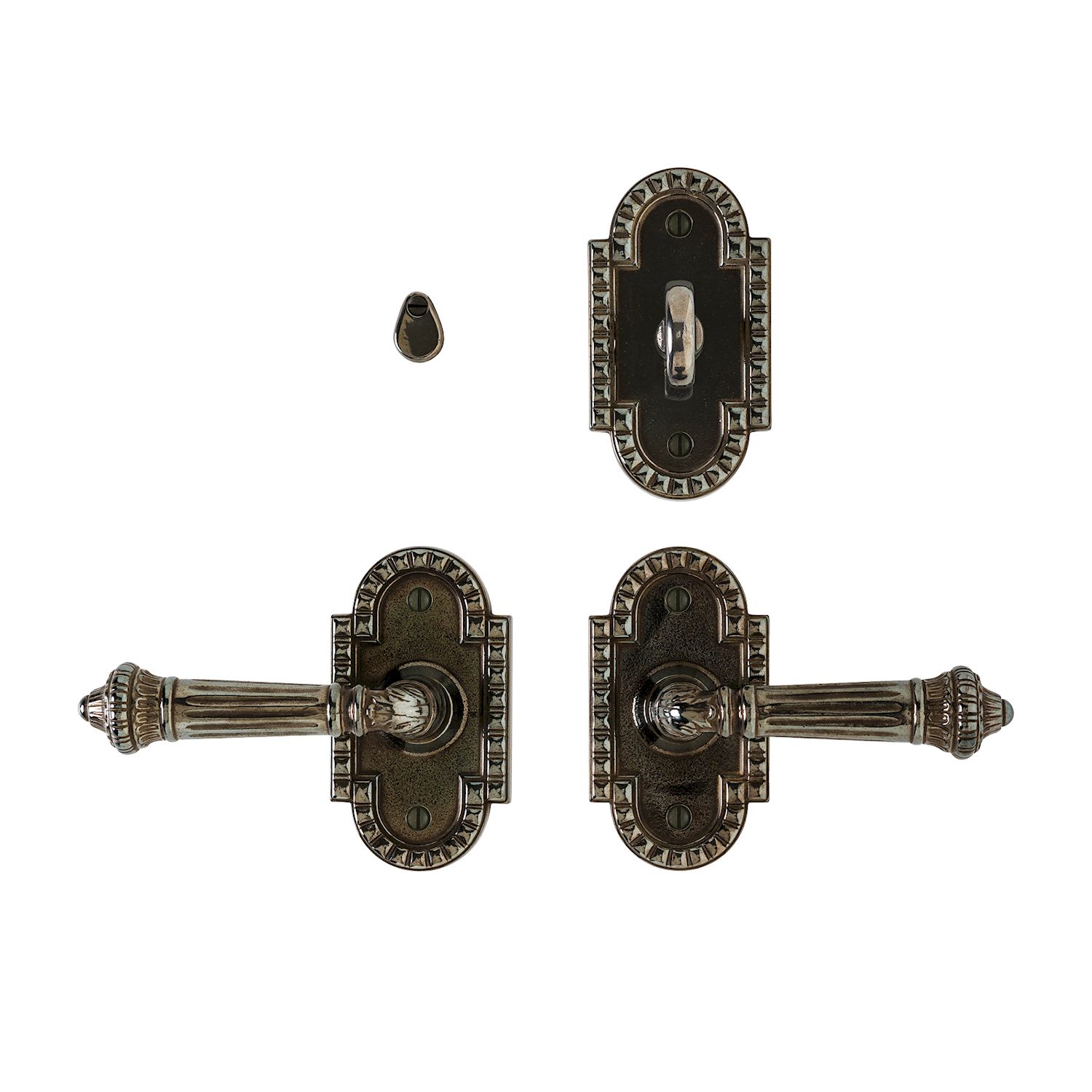 uego Interior Corbel Arched 2 1/2" x 4 1/2" — Rocky Mountain Hardware bronce macizo