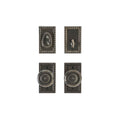 uego de Entrada Corbel Rectangular 2 1/2" x 4 1/2" — Rocky Mountain Hardware bronce macizo