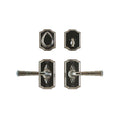 uego de Entrada Bordeaux 2 1/2" x 4 1/2" — Rocky Mountain Hardware bronce macizo