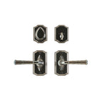 uego de Entrada Bordeaux 2 1/2" x 4 1/2" — Rocky Mountain Hardware bronce macizo