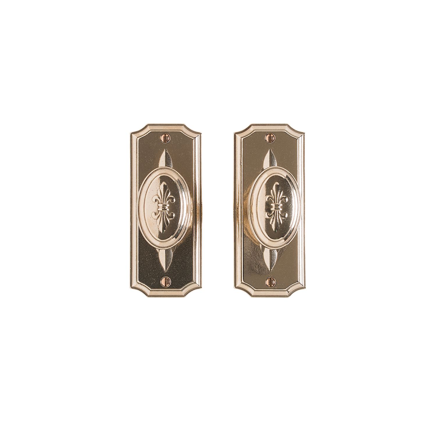 uego Interior Bordeaux 2 1/2" x 6" — Rocky Mountain Hardware bronce macizo