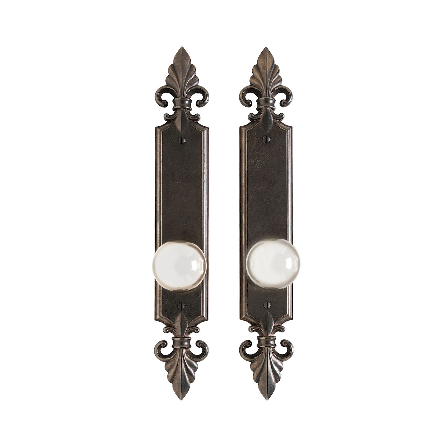 uego Interior Bordeaux 2 1/2" x 16 7/16" — Rocky Mountain Hardware bronce macizo