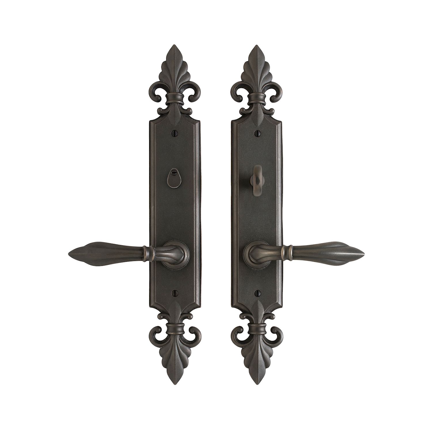 uego Interior Bordeaux 2 1/2" x 16 7/16" — Rocky Mountain Hardware bronce macizo