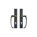 erraje para Puerta Corrediza Stepped 1 3/4" x 11" (cilindro perfil) — Rocky Mountain Hardware bronce macizo