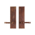 uego Interior Stepped 3 1/2" x 13" — Rocky Mountain Hardware bronce macizo