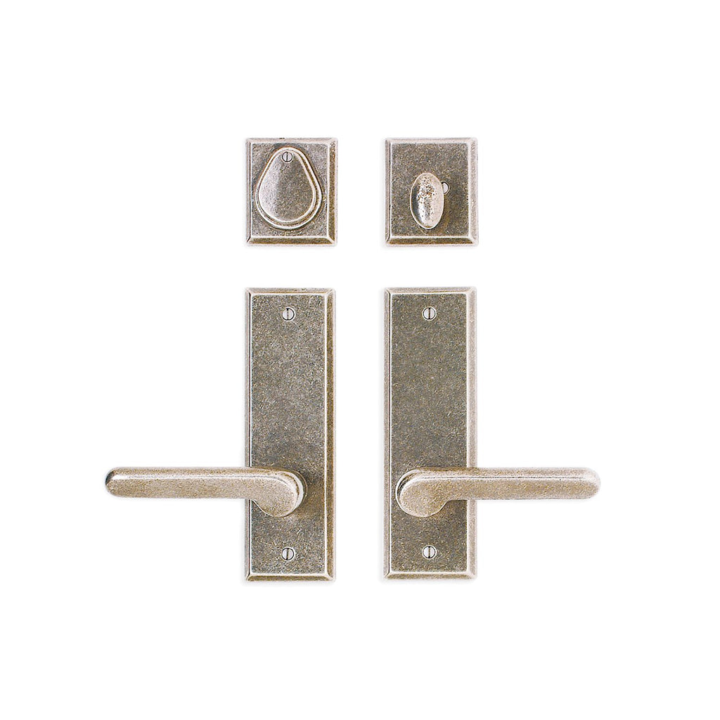 uego de Entrada Rectangular 2 1/2" x 8" — Rocky Mountain Hardware bronce macizo