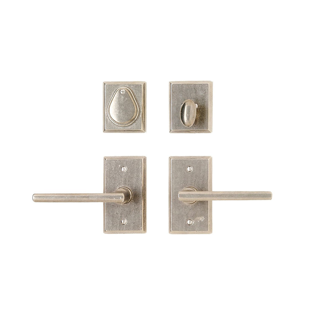 uego de Entrada Rectangular 2 1/2" x 4 1/2" — Rocky Mountain Hardware bronce macizo