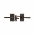 erraje para Portón Rectangular 2 1/2" x 4 1/2" — Rocky Mountain Hardware bronce macizo