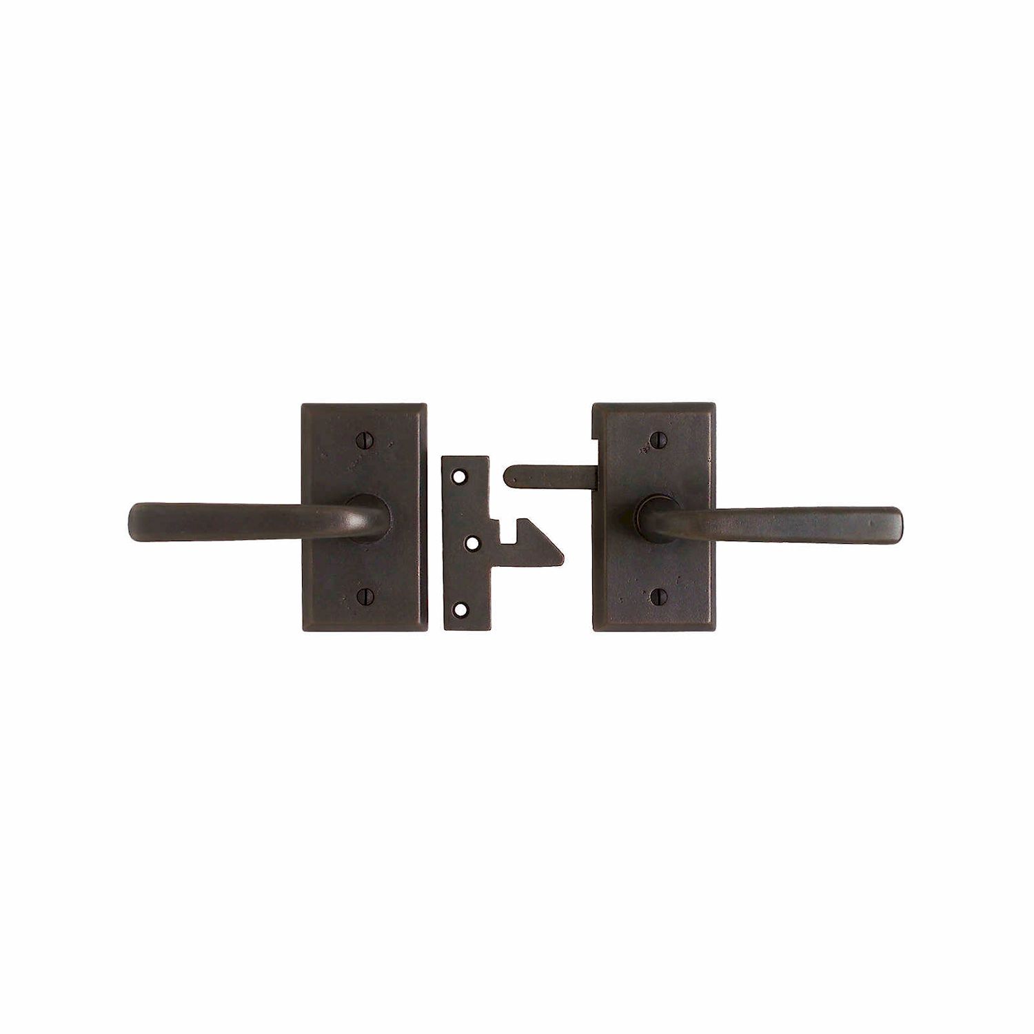 erraje para Portón Rectangular 2 1/2" x 4 1/2" — Rocky Mountain Hardware bronce macizo