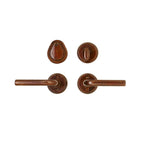 uego de Entrada Round y Oval redondo 2 1/2" — Rocky Mountain Hardware bronce macizo