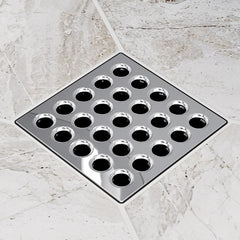 Ebbe Coladera Pro en acero inoxidable cromo pulido