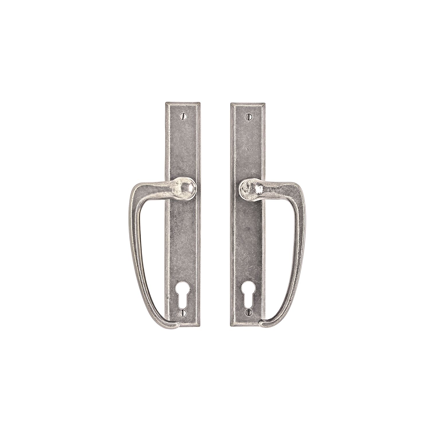 erraje para Puerta Corrediza Rectangular 1 3/4" x 11" — Rocky Mountain Hardware bronce macizo