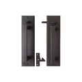 erraje para Portón Rectangular con Pestillo de Pulgar 3 1/2" x 13" — Rocky Mountain Hardware bronce macizo