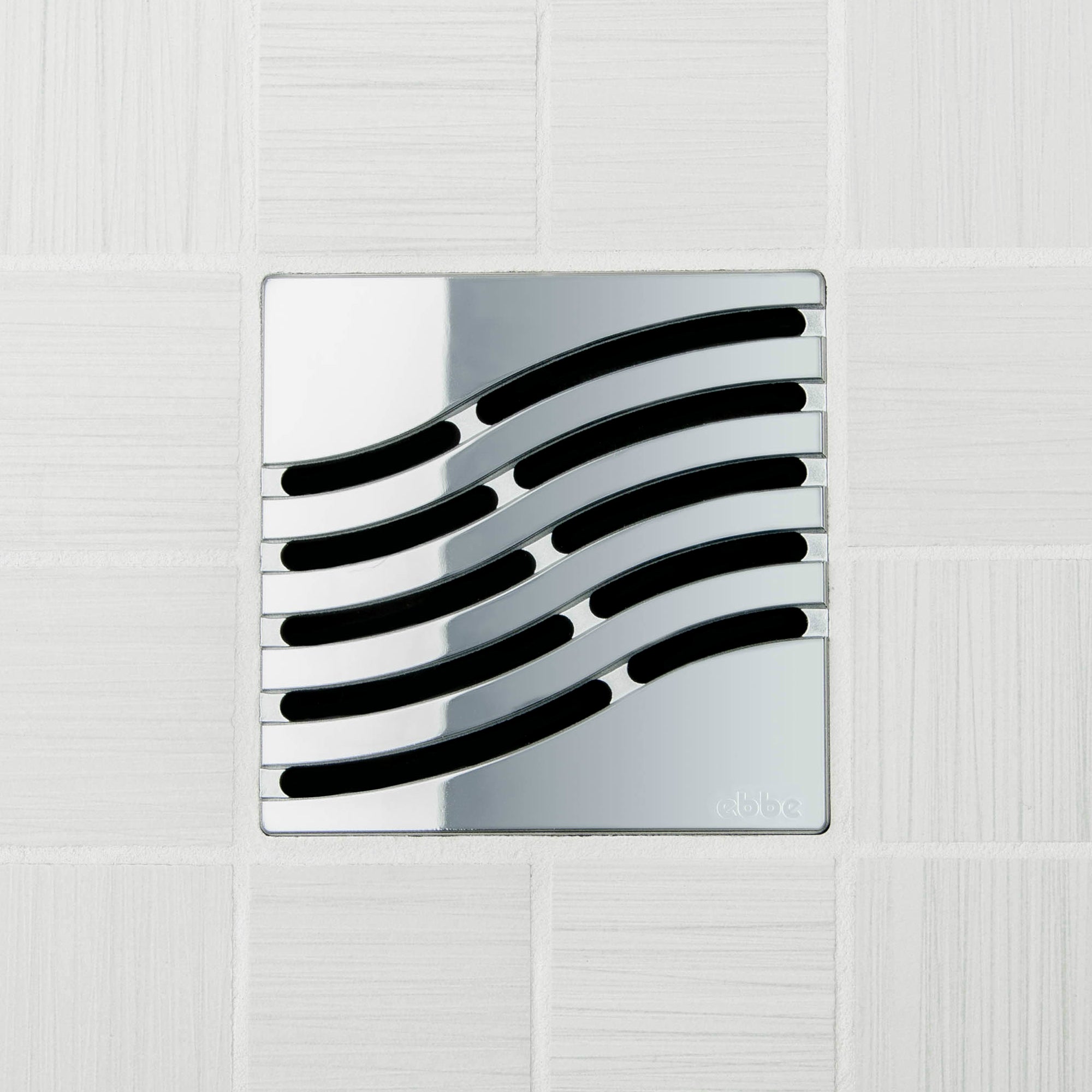 Ebbe Rejilla Decorativa Tsunami en acero inoxidable