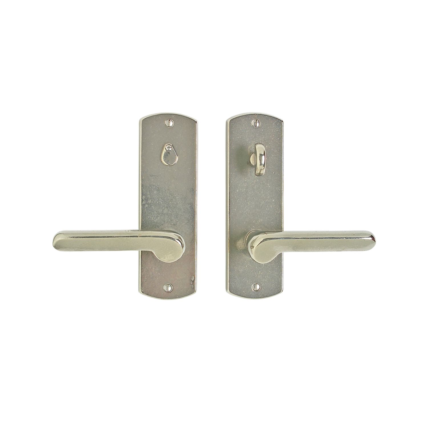uego Interior Curved 2 1/2" x 8" — Rocky Mountain Hardware bronce macizo