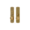 uego de Entrada Curved 2 1/2" x 11" — Rocky Mountain Hardware bronce macizo