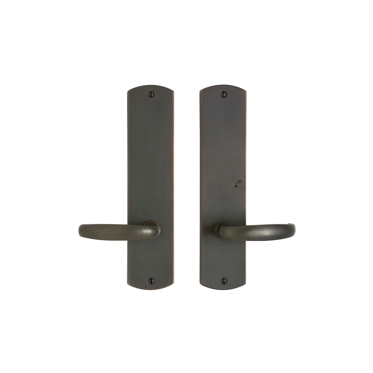 uego Interior Curved 2 1/2" x 11" — Rocky Mountain Hardware bronce macizo