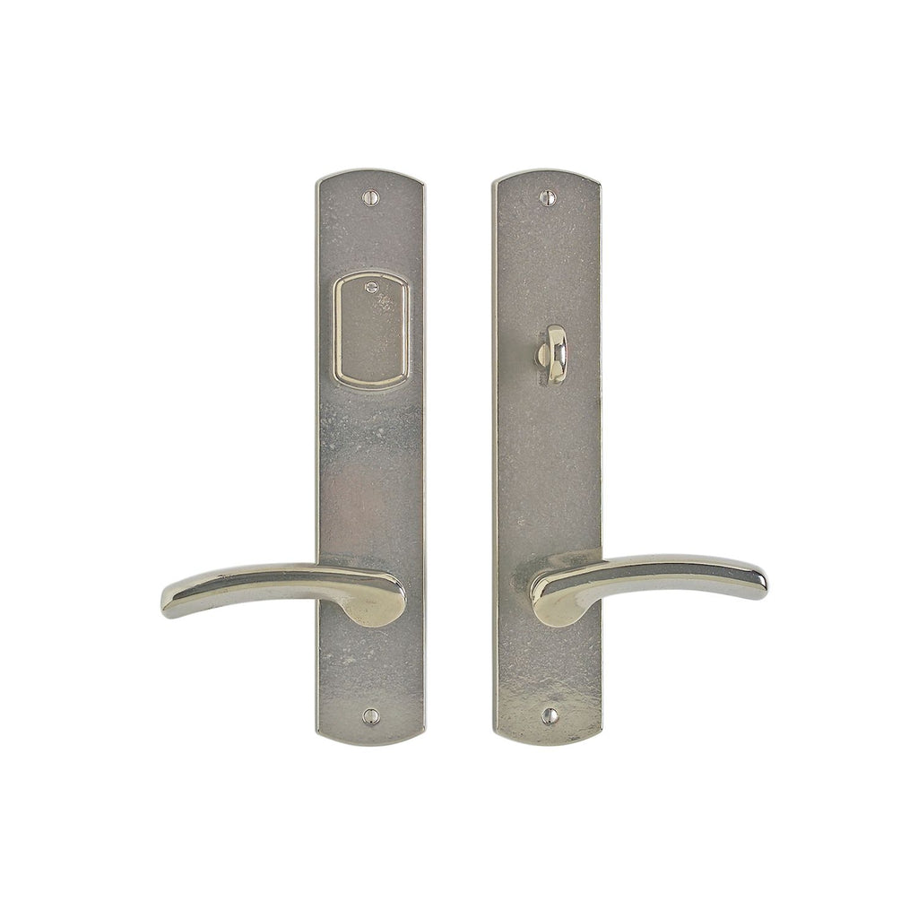 uego de Entrada Curved 2 1/2" x 13" — Rocky Mountain Hardware bronce macizo