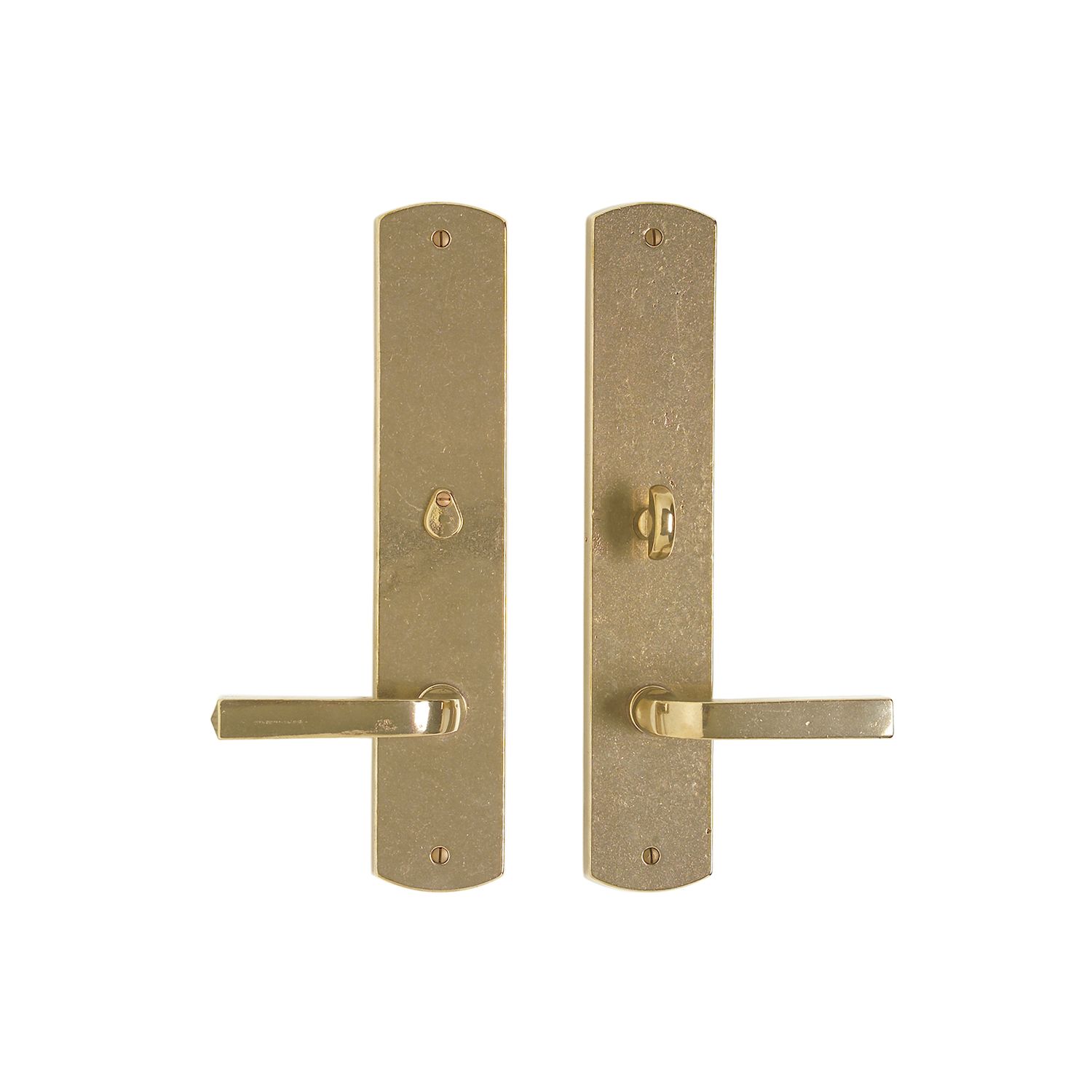 uego Interior Curved 2 1/2" x 13" — Rocky Mountain Hardware bronce macizo