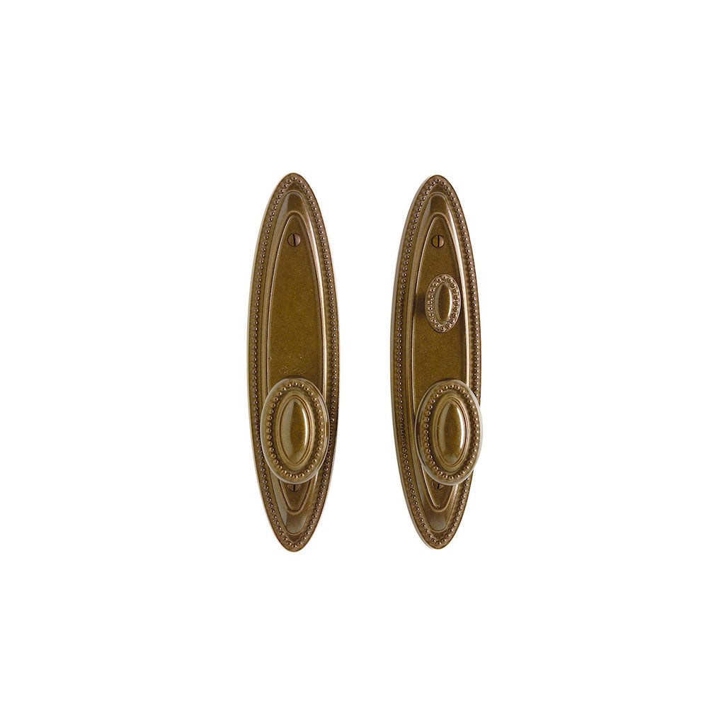 uego de Entrada Maddox 2 1/2" x 10" — Rocky Mountain Hardware bronce macizo
