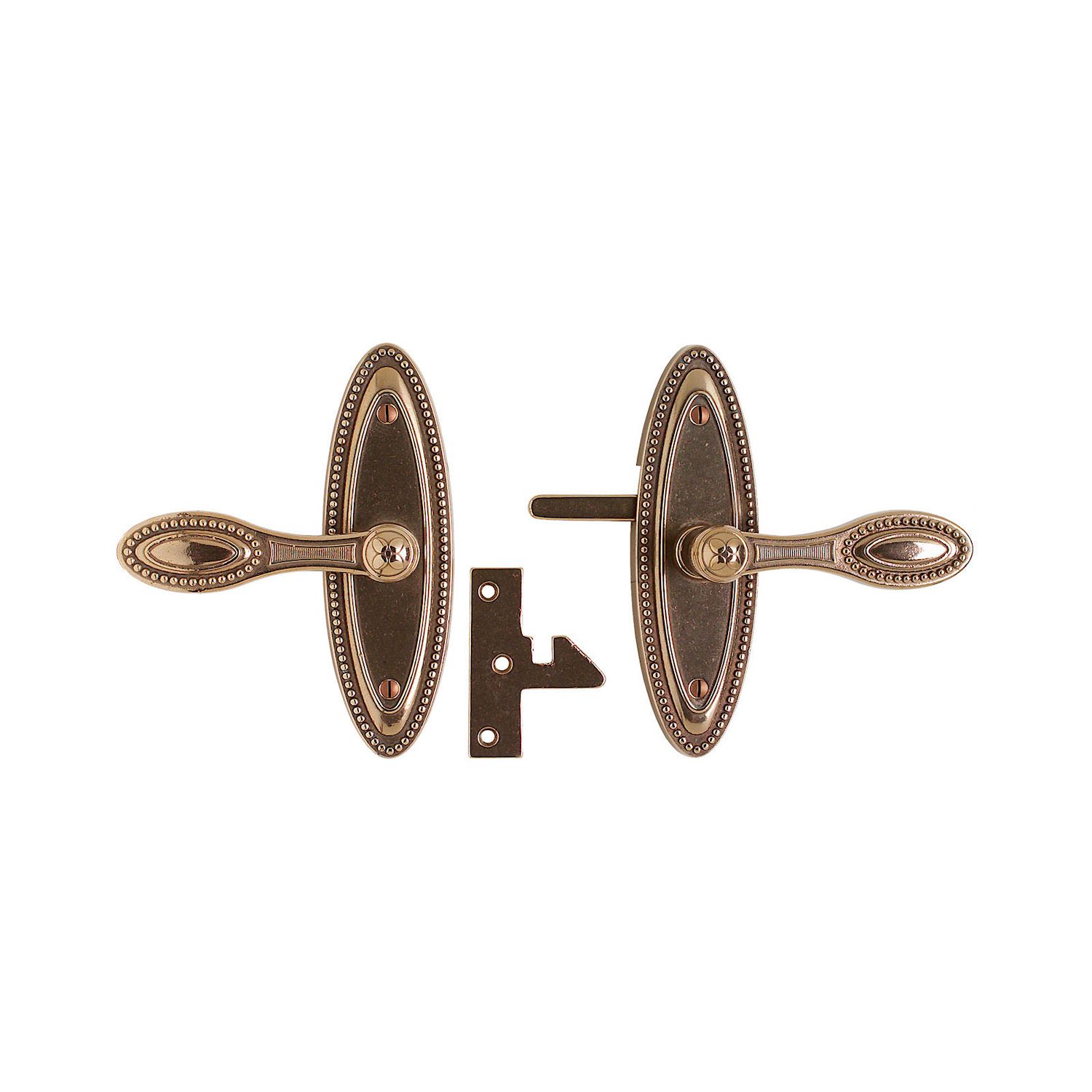 erraje para Portón Maddox 2 3/8" x 7 1/2" — Rocky Mountain Hardware bronce macizo