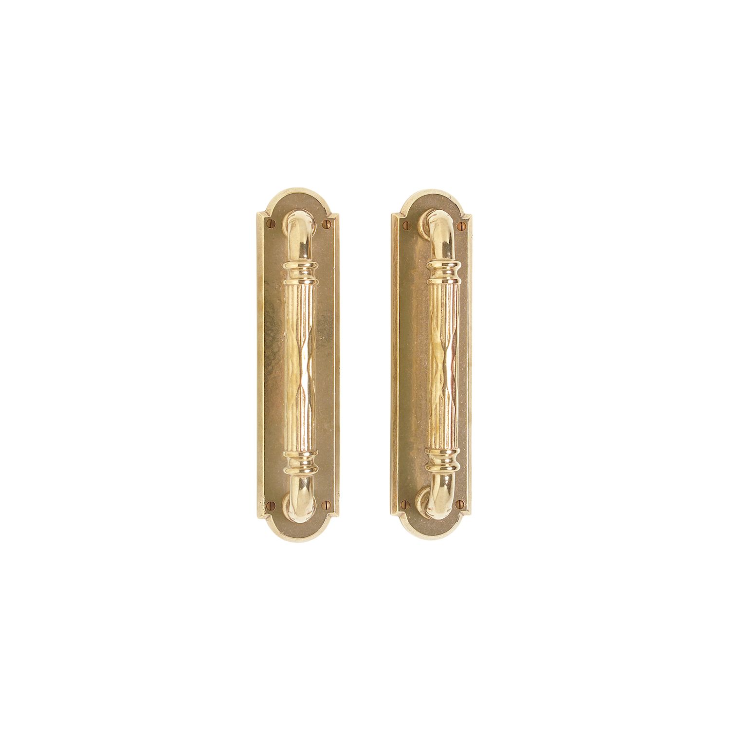 uego Empujar y Jalar Arched 3" x 13" — Rocky Mountain Hardware bronce macizo