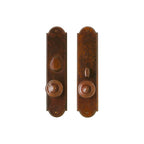 uego de Entrada Arched 3" x 13" — Rocky Mountain Hardware bronce macizo