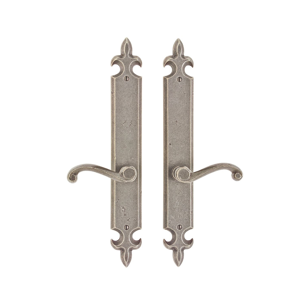 uego Interior Fleur de Lis 2" x 15" — Rocky Mountain Hardware bronce macizo