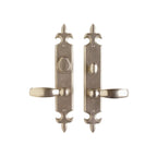 uego de Entrada Fleur de Lis 2 1/2" x 15" — Rocky Mountain Hardware bronce macizo
