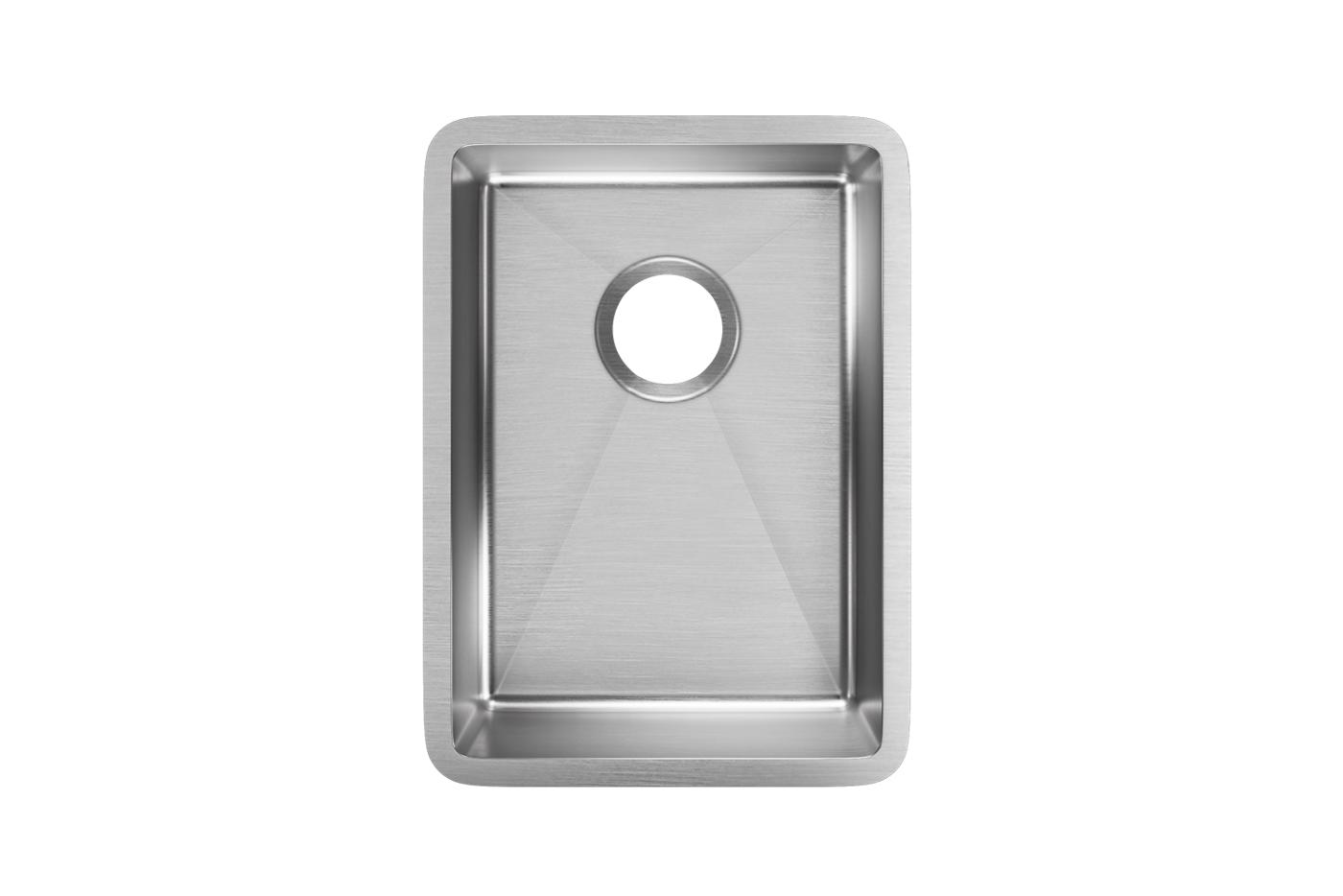Elkay Tarja Crosstown® Calibre 18 Acero Inoxidable 13-1/2" x 18-1/2" x 9" de Un Tazón de Bar Bajo Cubierta — vista de producto